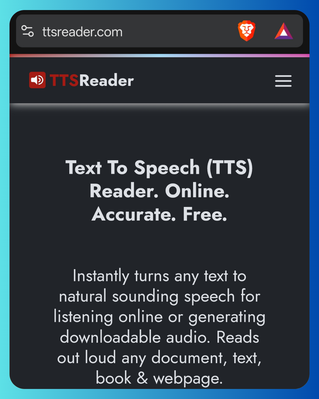 TTS Reader